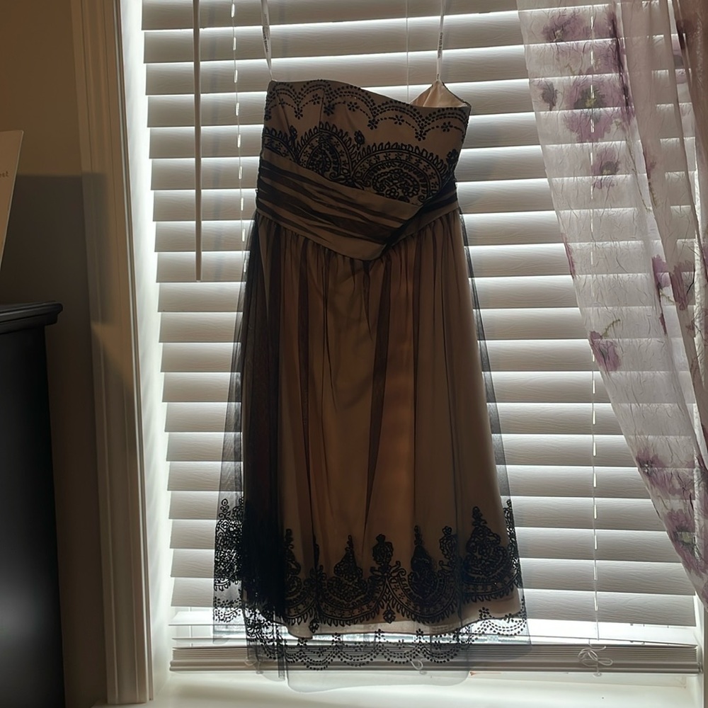 David’s Bridal dress.